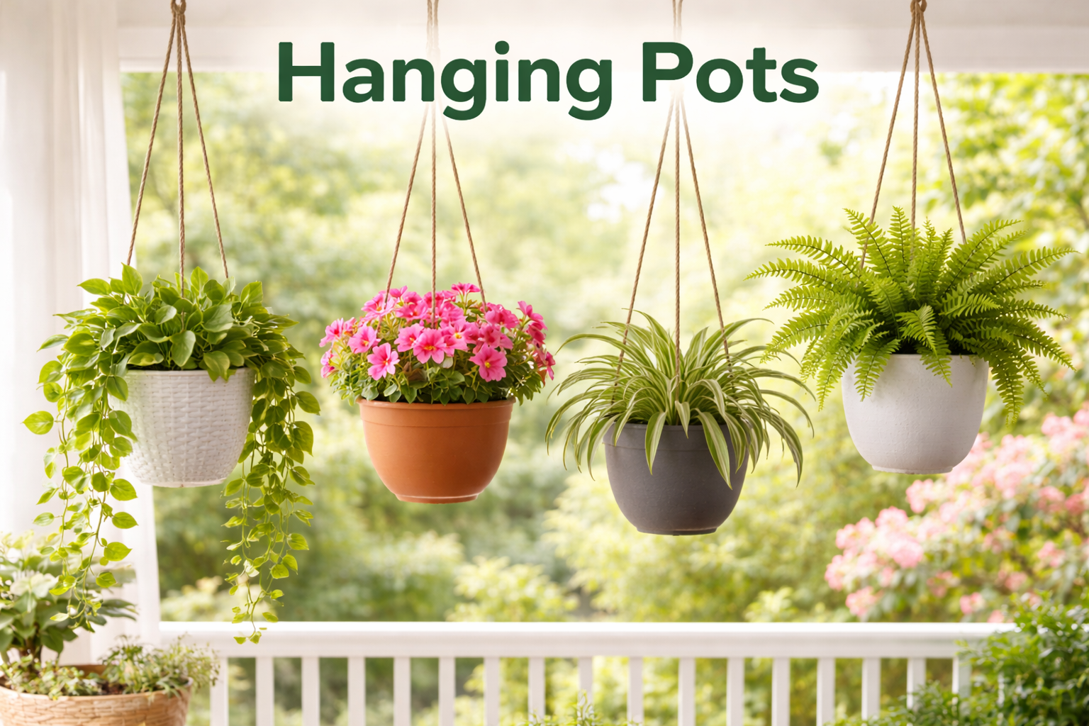 Hanging pots