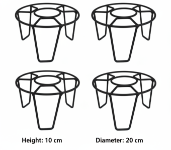 Metal plant stand Round shape