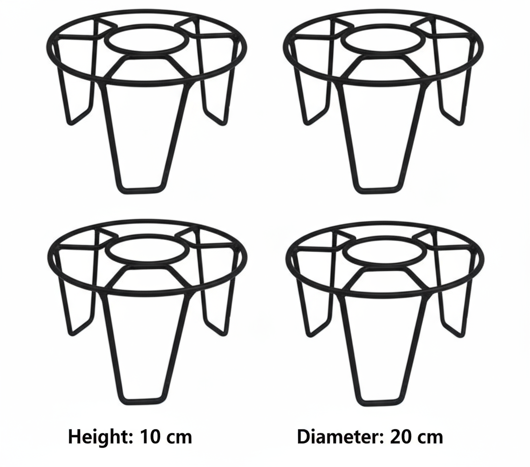 Metal plant stand Round shape Metal plant stand Round shape