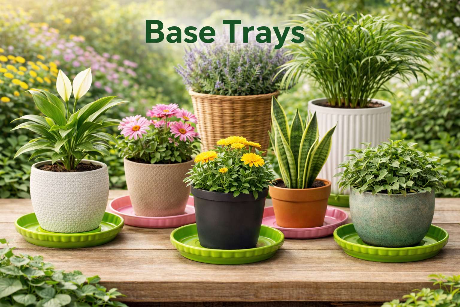 generate a seeds packet or bundle image in a garden back viwe