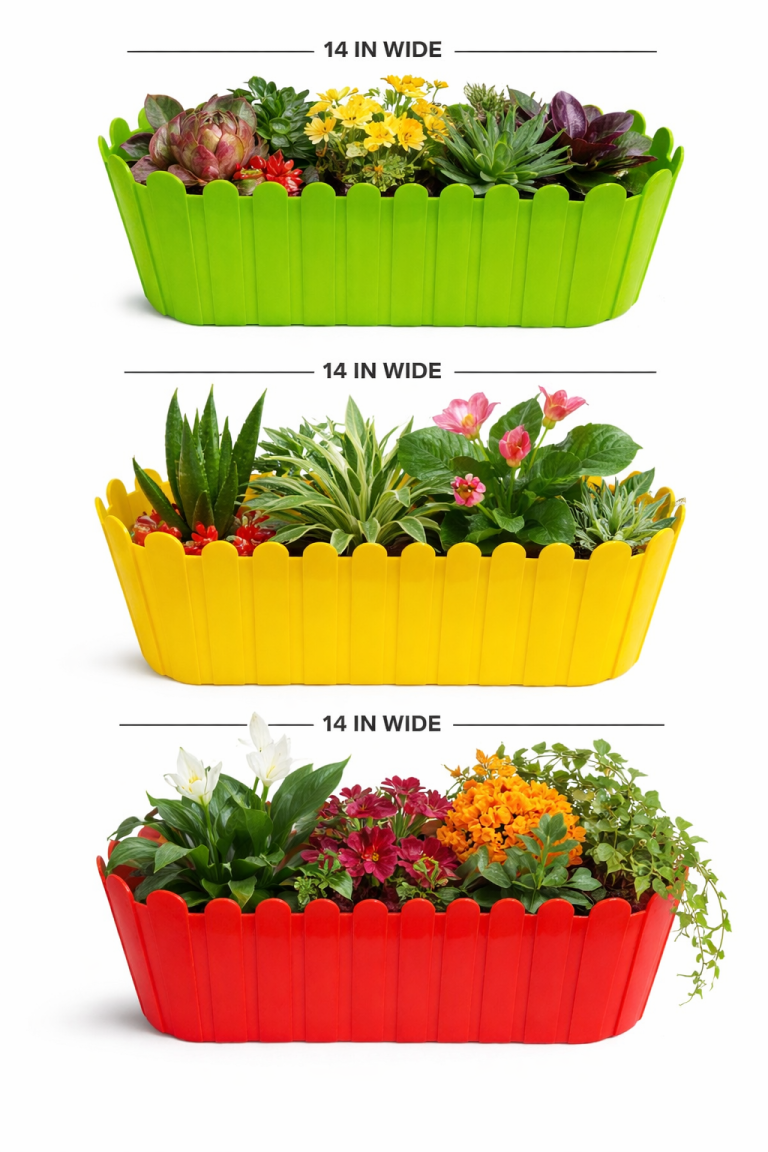 fence window planters