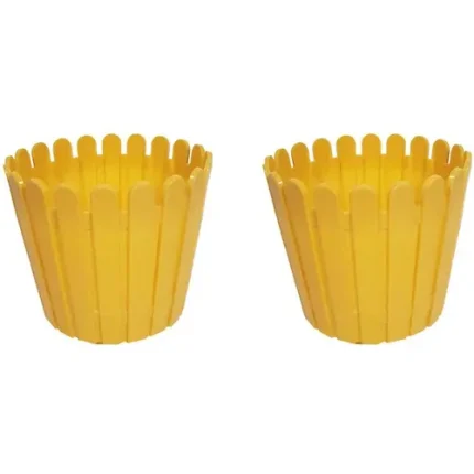 Fence Round 8" (Set of 2)