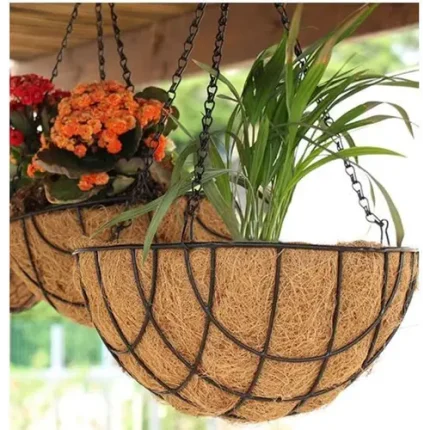 Coir Hanging 12" (Set of 3)